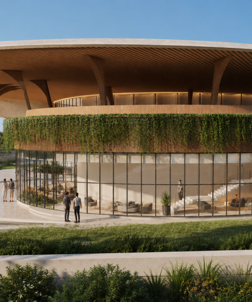structural engineering of a convention hall