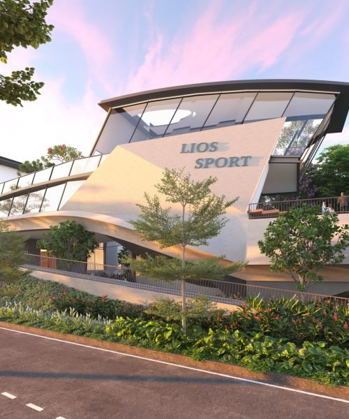 Lios Sport club House structural engineering